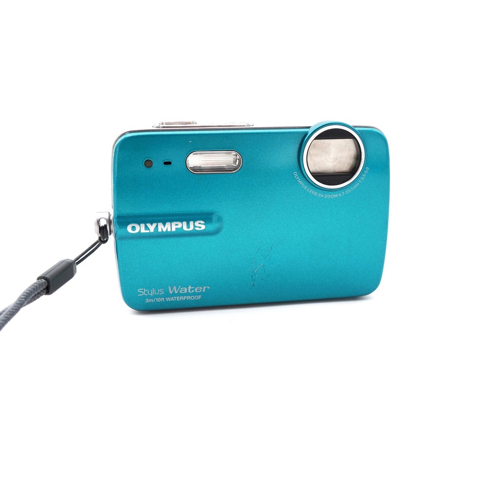 Olympus‎ Stylus 550WP 10MP Digital Camera Digi Point Shoot Camera Tested